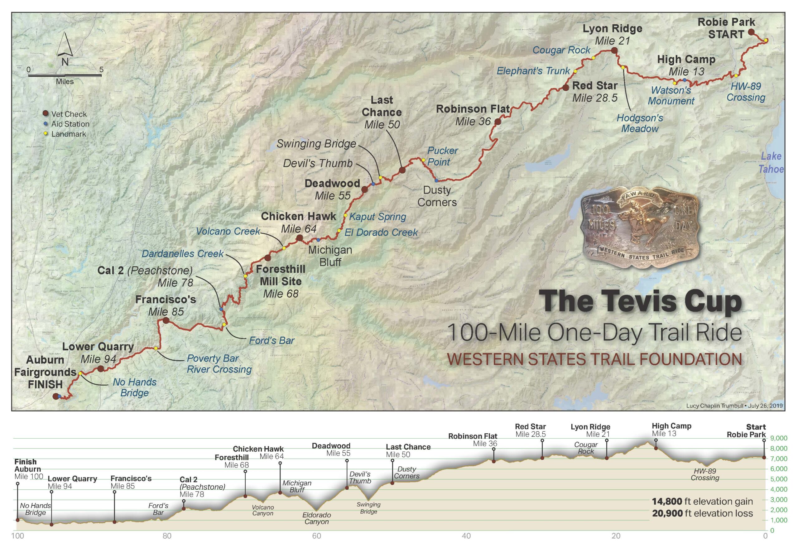 PreRiding the Tevis Trail The Tevis Cup